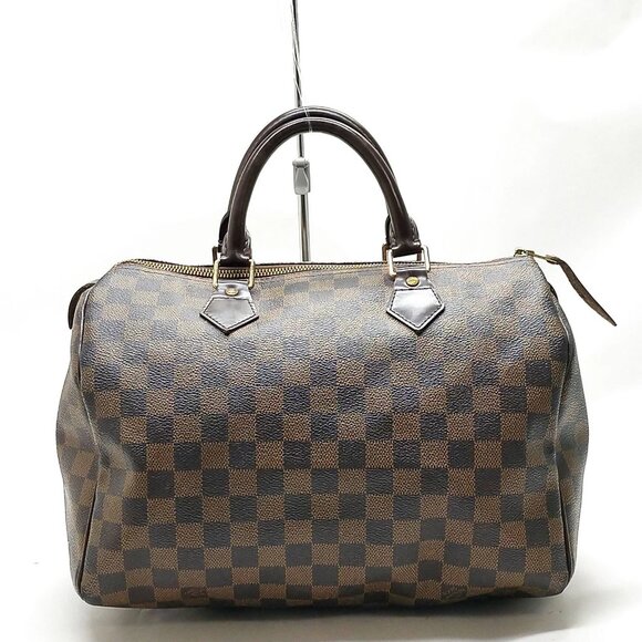 Louis Vuitton Speedy 30 Brown Damier Hand Bag mon937-100925 - Picture 1 of 16